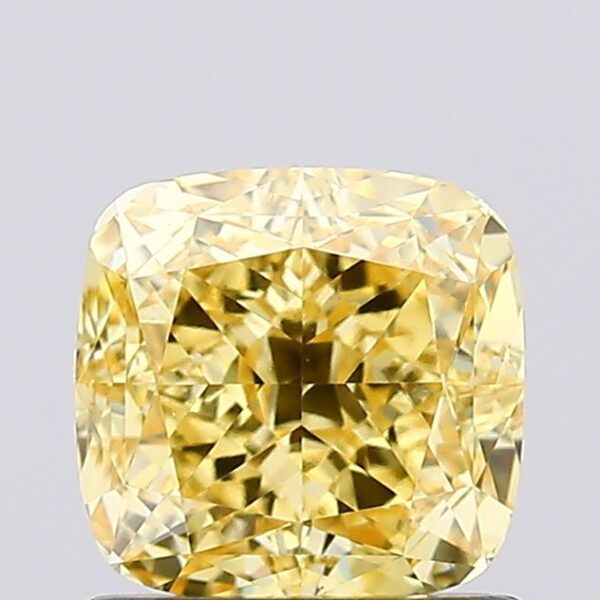 1.09 carat,  colour, VS1 clarity, Cushion shape, Lab Grown Diamond.