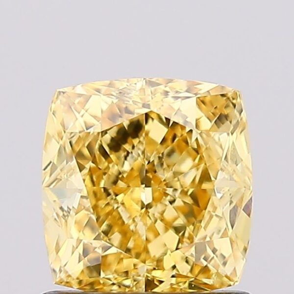 1.03 carat,  colour, VS1 clarity, Cushion shape, Lab Grown Diamond.