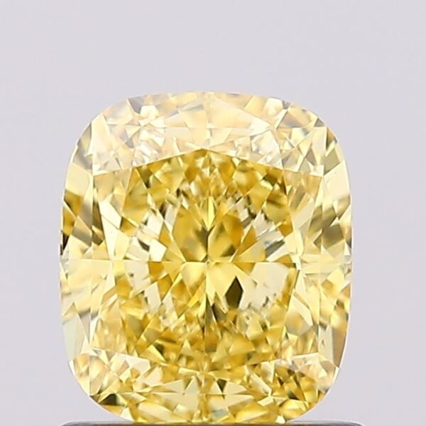 1.07 carat,  colour, VS1 clarity, Cushion shape, Lab Grown Diamond.