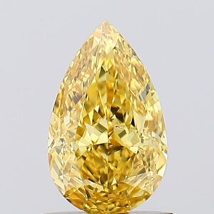 1 carat,  colour, SI1 clarity, Pear shape, Lab Grown Diamond.