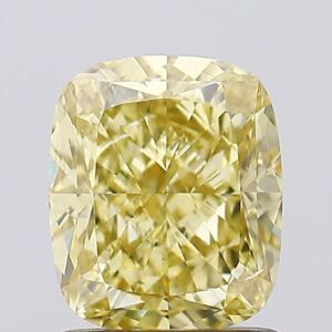 1.66 carat,  colour, VS2 clarity, Cushion shape, Lab Grown Diamond.