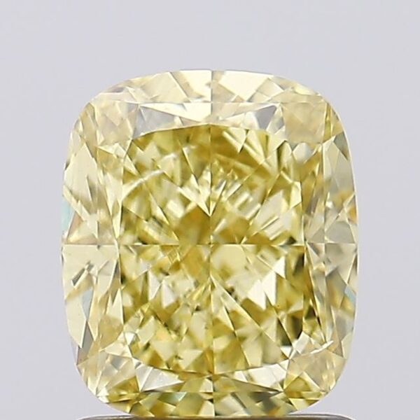 1.66 carat,  colour, VS2 clarity, Cushion shape, Lab Grown Diamond.
