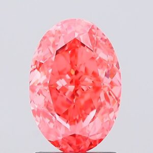 1.79 carat,  colour, VVS2 clarity, Oval shape, Lab Grown Diamond.
