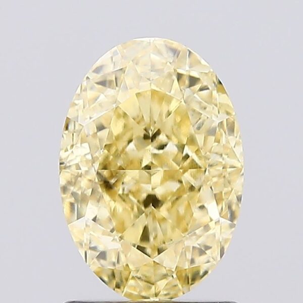 1.56 carat,  colour, VS2 clarity, Oval shape, Lab Grown Diamond.