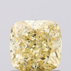 1.05 carat,  colour, VS1 clarity, Cushion shape, Lab Grown Diamond.