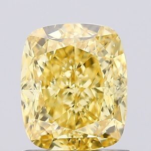 1.15 carat,  colour, VS1 clarity, Cushion shape, Lab Grown Diamond.
