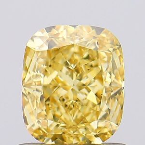 1.05 carat,  colour, VS2 clarity, Cushion shape, Lab Grown Diamond.