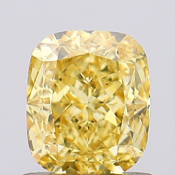 1.05 carat,  colour, VS2 clarity, Cushion shape, Lab Grown Diamond.