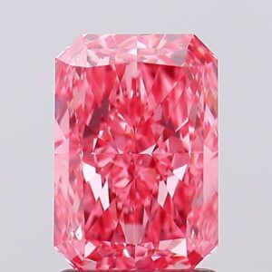 1.58 carat,  colour, VS1 clarity, Radiant shape, Lab Grown Diamond.