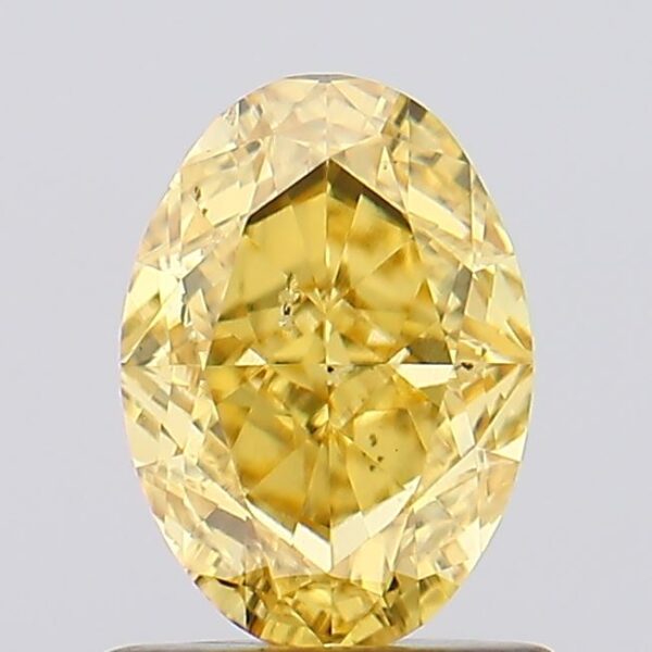 1.05 carat,  colour, SI1 clarity, Oval shape, Lab Grown Diamond.