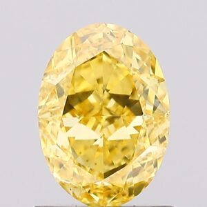 1.04 carat,  colour, SI1 clarity, Oval shape, Lab Grown Diamond.