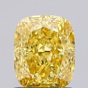 1 carat,  colour, SI1 clarity, Cushion shape, Lab Grown Diamond.