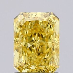 1 carat,  colour, SI1 clarity, Radiant shape, Lab Grown Diamond.
