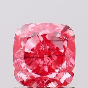 1.08 carat,  colour, SI1 clarity, Cushion shape, Lab Grown Diamond.