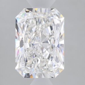 1.63 carat, E colour, VS2 clarity, Radiant shape, Lab Grown Diamond.