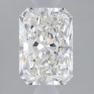 1.61 carat, F colour, VS1 clarity, Radiant shape, Lab Grown Diamond.