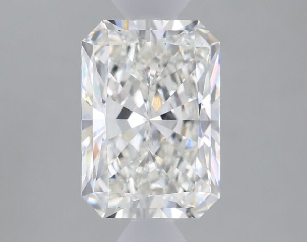 1.61 carat, F colour, VS1 clarity, Radiant shape, Lab Grown Diamond.