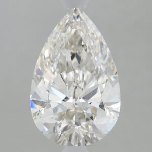 2.02 carat, G colour, VVS2 clarity, Pear shape, Lab Grown Diamond.