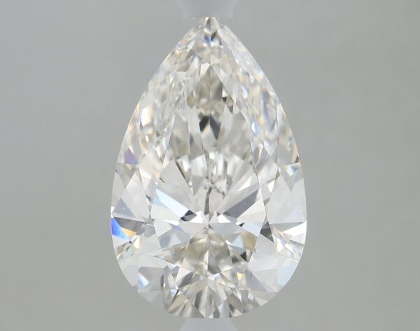 2.02 carat, G colour, VVS2 clarity, Pear shape, Lab Grown Diamond.