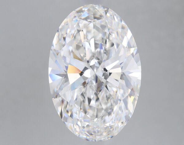 5.16 carat, E colour, VS1 clarity, Oval shape, Lab Grown Diamond.