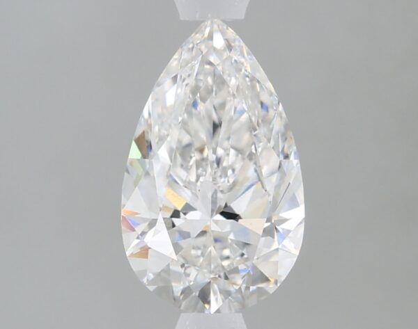 1.09 carat, E colour, VS1 clarity, Pear shape, Lab Grown Diamond.
