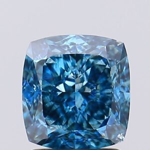 2.19 carat,  colour, SI1 clarity, Cushion shape, Lab Grown Diamond.