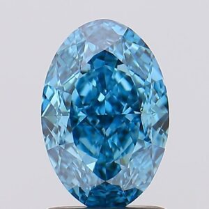 1.73 carat,  colour, VS1 clarity, Oval shape, Lab Grown Diamond.