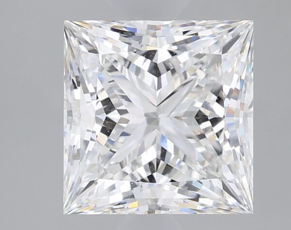 1.64 carat, E colour, VVS2 clarity, Princess shape, Lab Grown Diamond.