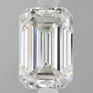 1.63 carat, G colour, VS2 clarity, Emerald shape, Lab Grown Diamond.