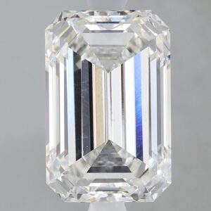 3.33 carat, G colour, VS1 clarity, Emerald shape, Lab Grown Diamond.