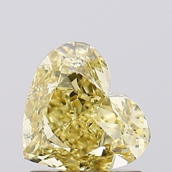 1.03 carat,  colour, VS1 clarity, Heart shape, Lab Grown Diamond.