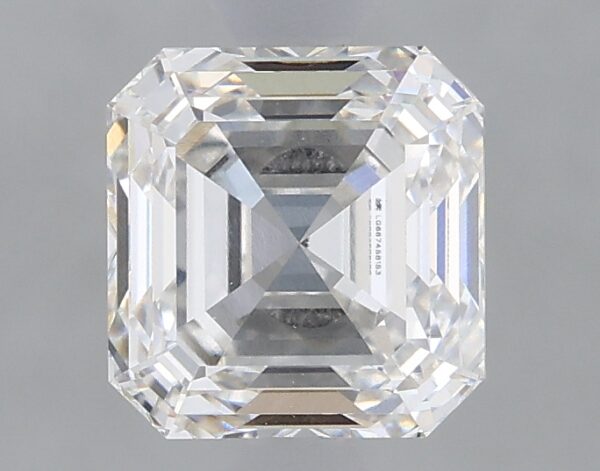 1.11 carat, G colour, VVS2 clarity, Asscher shape, Lab Grown Diamond.