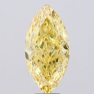 7.99 carat,  colour, VS2 clarity, Marquise shape, Lab Grown Diamond.