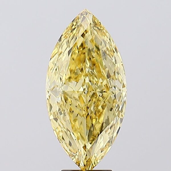 6.55 carat,  colour, VS2 clarity, Marquise shape, Lab Grown Diamond.