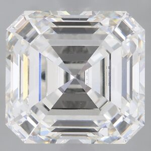 2.63 carat, G colour, VVS2 clarity, Asscher shape, Lab Grown Diamond.