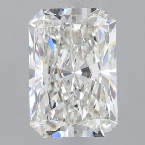 1.18 carat, G colour, VS2 clarity, Radiant shape, Lab Grown Diamond.