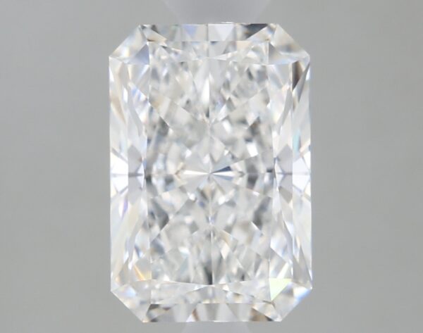 1.63 carat, D colour, VVS2 clarity, Radiant shape, Lab Grown Diamond.