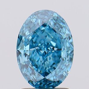 2.02 carat,  colour, VVS2 clarity, Oval shape, Lab Grown Diamond.