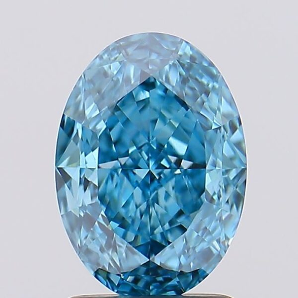 2.02 carat,  colour, VVS2 clarity, Oval shape, Lab Grown Diamond.