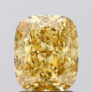 2.01 carat,  colour, VS1 clarity, Cushion shape, Lab Grown Diamond.