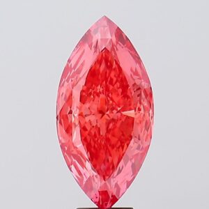 9.89 carat,  colour, SI1 clarity, Marquise shape, Lab Grown Diamond.