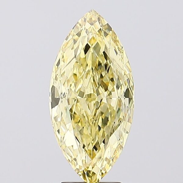 5.53 carat,  colour, VS2 clarity, Marquise shape, Lab Grown Diamond.
