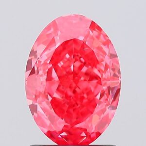 1.54 carat,  colour, VS1 clarity, Oval shape, Lab Grown Diamond.