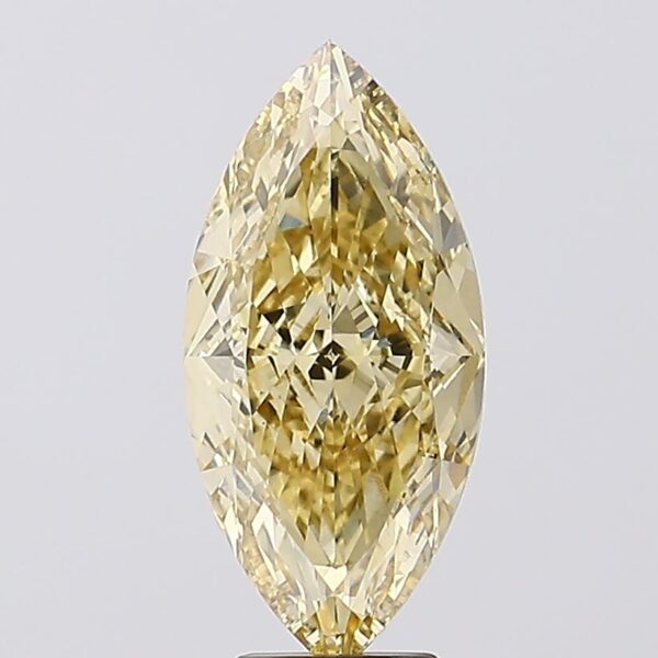 6.03 carat,  colour, VVS2 clarity, Marquise shape, Lab Grown Diamond.