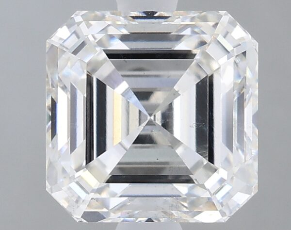 2.23 carat, E colour, VS2 clarity, Asscher shape, Lab Grown Diamond.