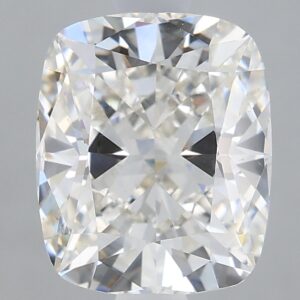 1.7 carat, G colour, VS2 clarity, Cushion shape, Lab Grown Diamond.