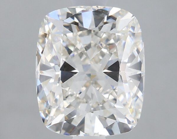 1.7 carat, G colour, VS2 clarity, Cushion shape, Lab Grown Diamond.
