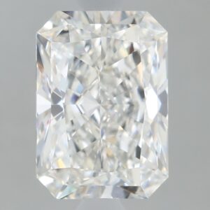 1.49 carat, F colour, VVS2 clarity, Radiant shape, Lab Grown Diamond.
