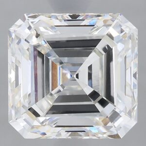 2.21 carat, G colour, VVS2 clarity, Asscher shape, Lab Grown Diamond.