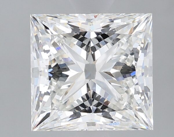 1.68 carat, F colour, VS1 clarity, Princess shape, Lab Grown Diamond.